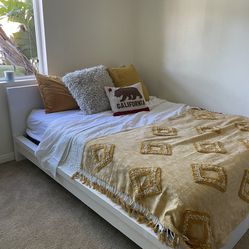 Bed Frame *BOX SPRING NEEDED* 