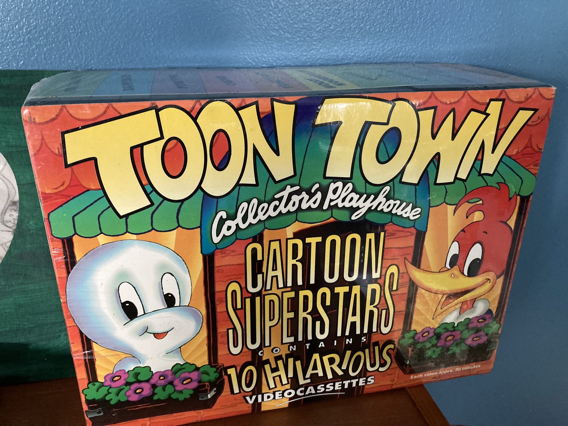 Cartoon VHS tapes