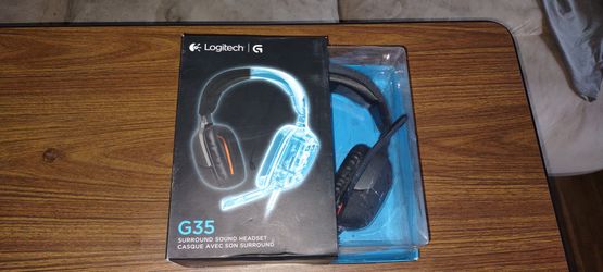 logitech G35 surround sound head set new