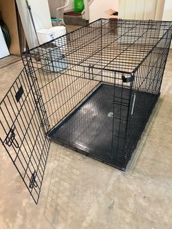 Large dog cage