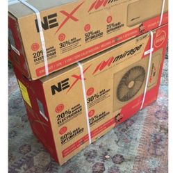 Minisplit Mirage Nex 12k 1 Ton Cold And Heat