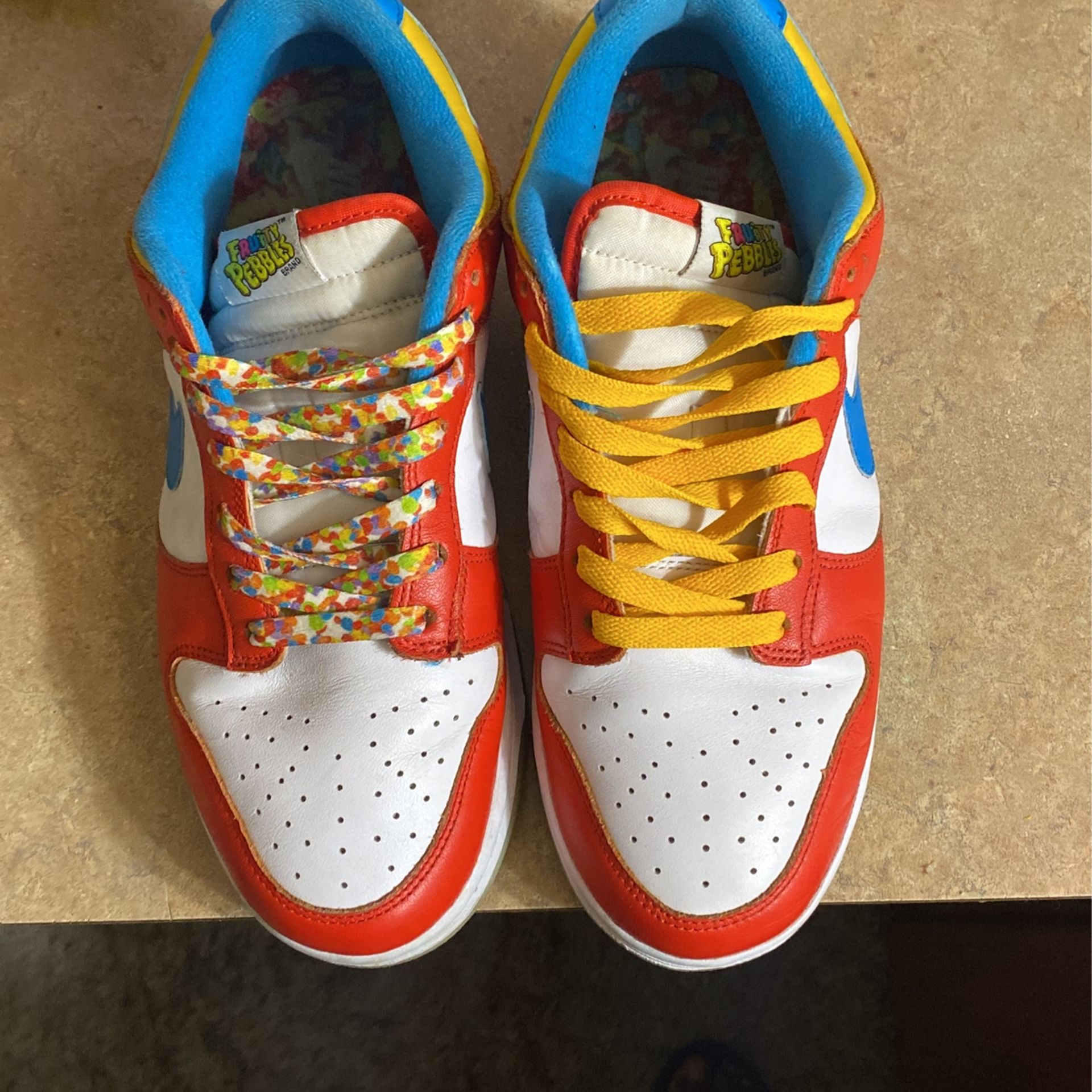 Fruity Pebble Dunks