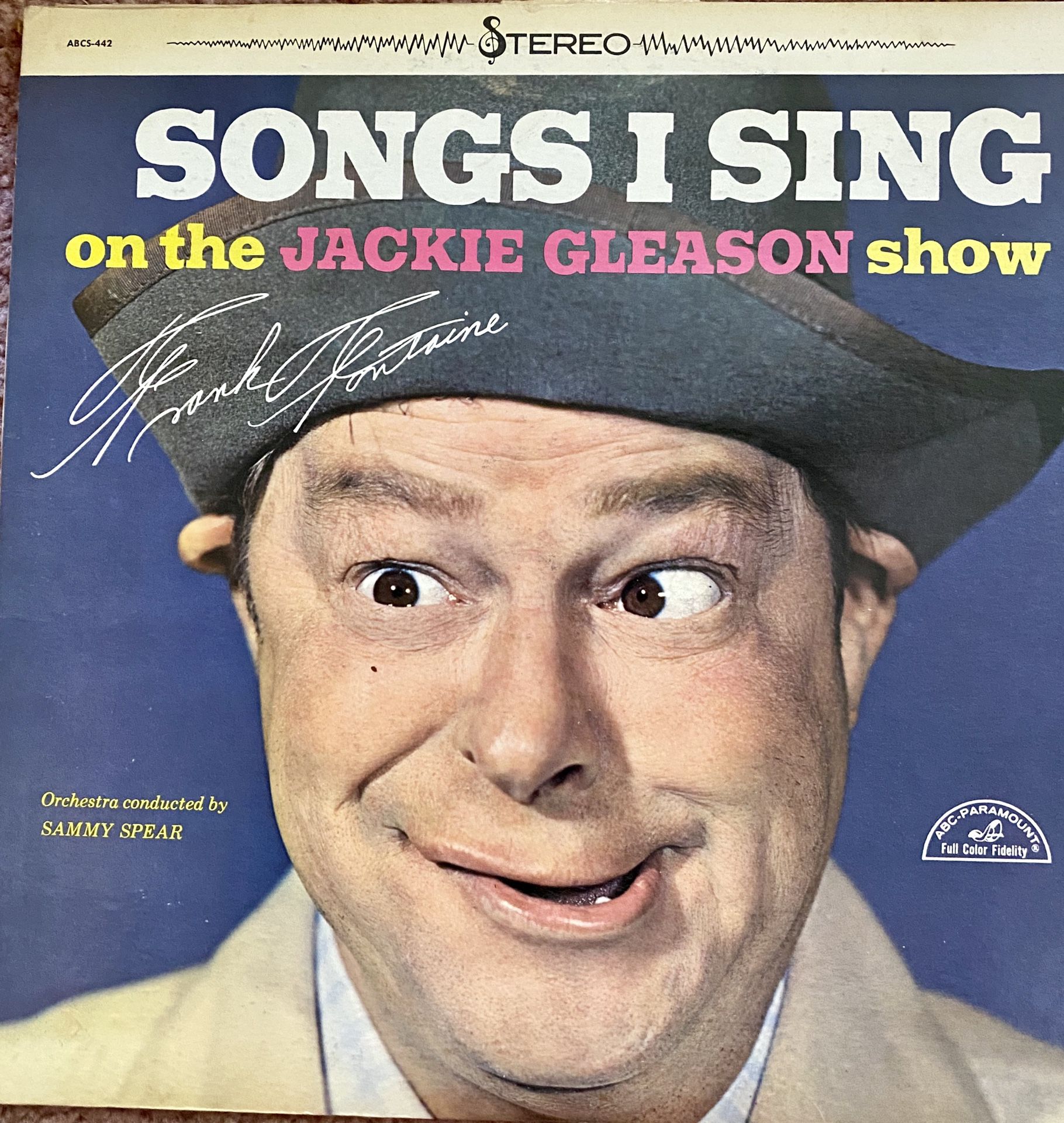 Jackie Gleason Show “Songs I Sing” Vinyl Album $10