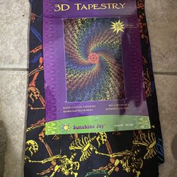 3D Tapestry 60” X 90”