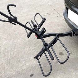(Brand New) $99 Heavy-Duty (2 Bike Rack) Wobble Free Tilt Electric Bicycle Carrier 160 lbs Max, 2” Hitch