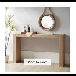 Living spaces 64” Console Table (New)