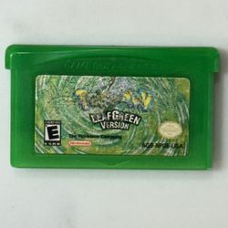 Pokemon LeafGreen Version Nintendo Gameboy Advance GBA GAME