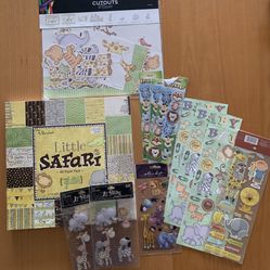 Scrapbook Supplies Safari/Baby