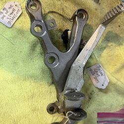 R6 Bracket and R6 brake pedal 2006 To 2011 Yamaha