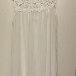 Women’s Dress Size L, White