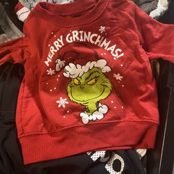 Toddler grinch Sweater