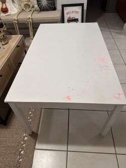 Pottery barn table