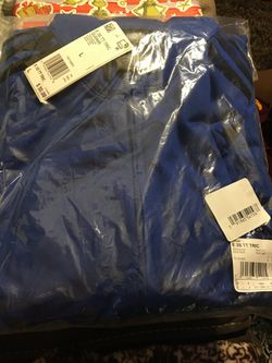 Adidas 3 stripe track jacket men’s LARGE 3 available