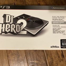  DJ Hero 2 Bundle Sony PlayStation 3 Turntable, DJ Hero & DJ Hero 2