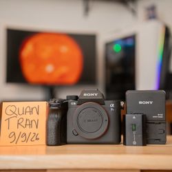 Sony A7S III camera