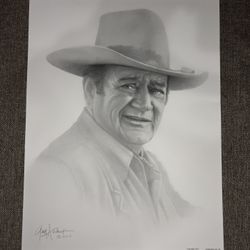 John Wayne Poster Print