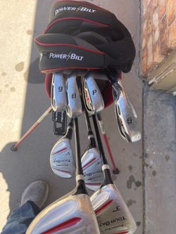 Power built golf set left hand good