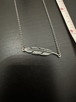 James avery feather deals pendant