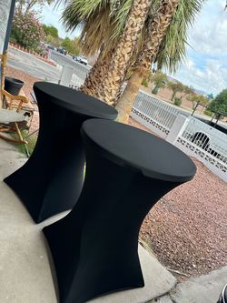 Black Cocktail Tables