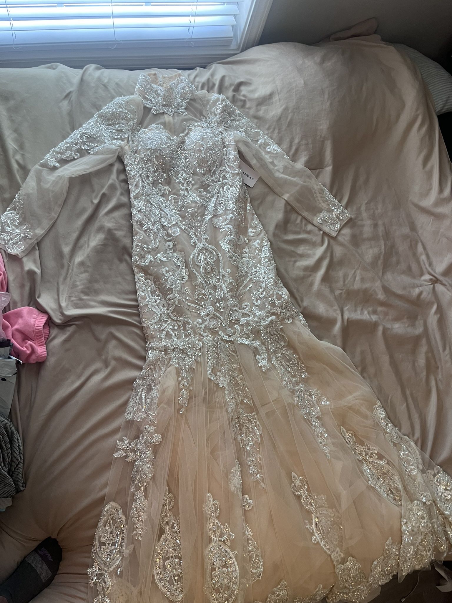 Boho Wedding/ Formal Dress - Size 8