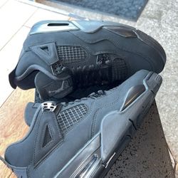 Jordan 4 Retro Black CAT Size 11.5M,12M,13M,14M