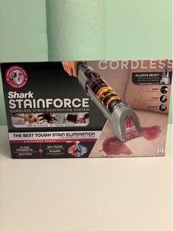 NEW Shark StainForce Cordless Portable Carpet & Upholstery Cleaner