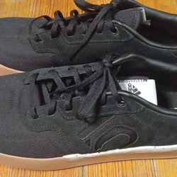 New Men's Adidas Size 12 Slueth Mountain Five Ten Black White Shoes Sneakers 