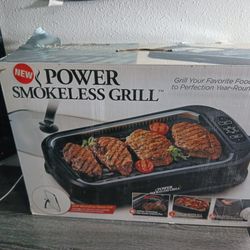 Power Smokeless Grill New
