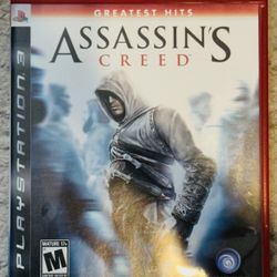 Assassin's Creed PS3 PlayStation 3 - Complete W/Manual Tested Fast Shipping