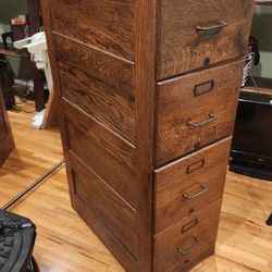 Antique File Cabinet 