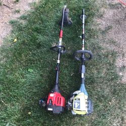 RYOBI C430 4 cycle and Troy-Bilt 2 cycle Trimer