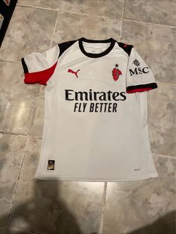 Puma Men’s AC Milan 2025/26 Away Shirt Jersey Football Soccer SZ S