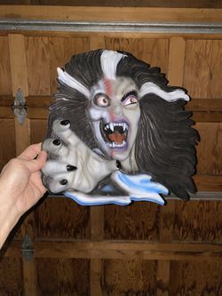 Rare Witch Vacuum Form Wall Hanger $60