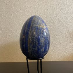 Lapis Lazuli Polish Egg Geode