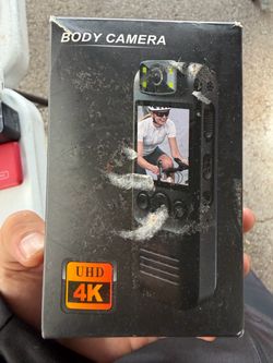 UHD 4K Body Camera