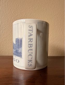 💨☕️ Starbucks Chicago Coffee Mug Cup 18 oz. Architecture Series 2007 The Windy City