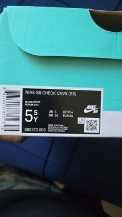 NIKE SB Check Canvas Kids Shoes
