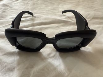 Black Futuristic unisex Sunglasses