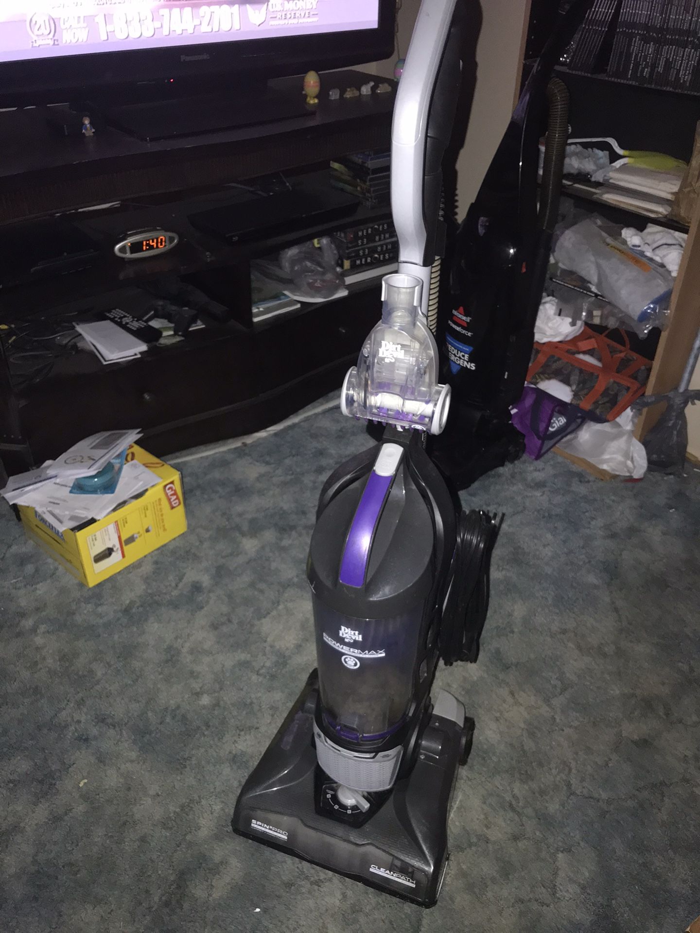 Like New Very Nice High Powered Bag Less Vacuum Only $45 Firm