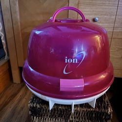 Ion Hooded Hair Dryer