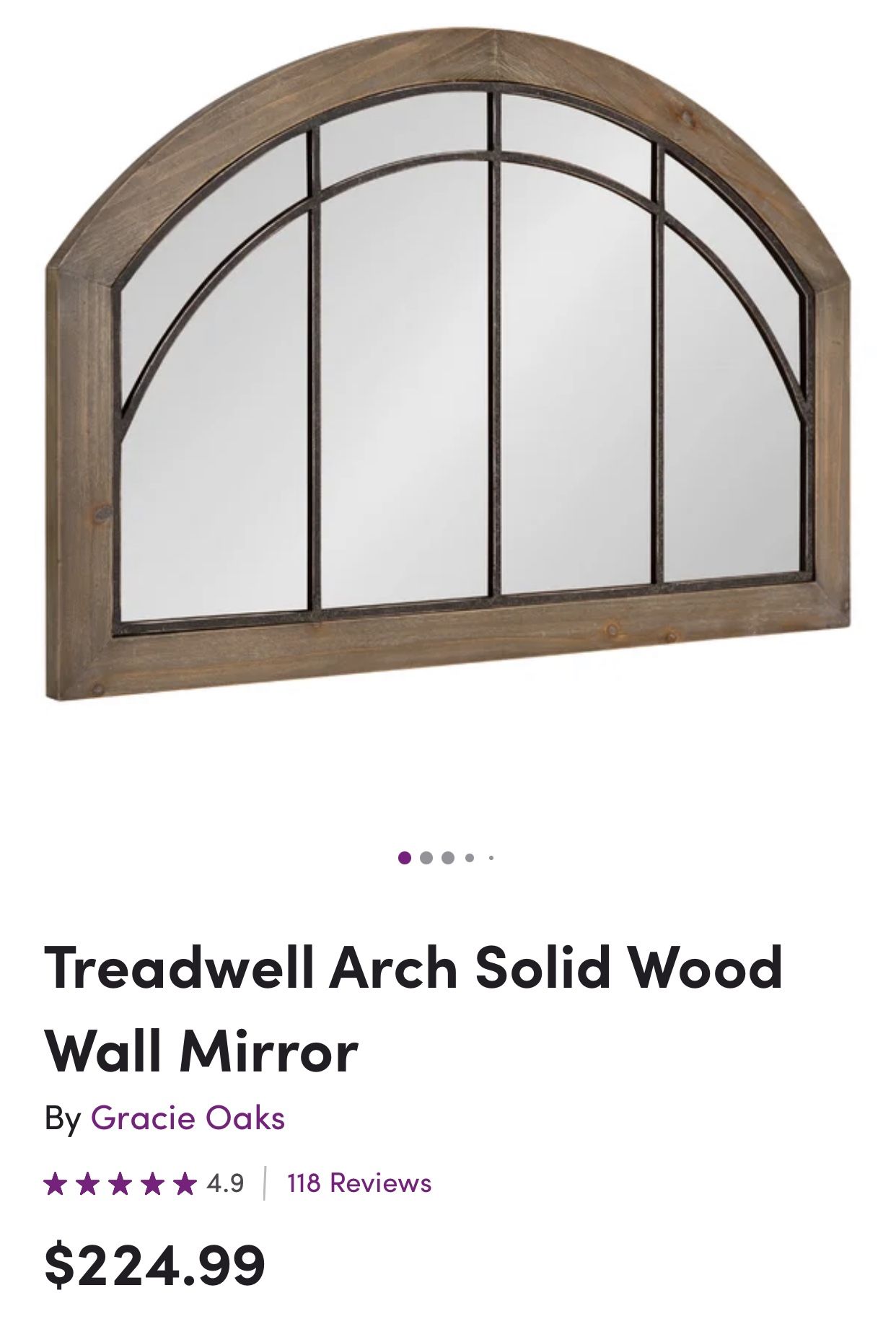 Arched Mirror-Like New
