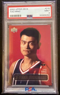 Yao Ming Rookie Card PSA 9