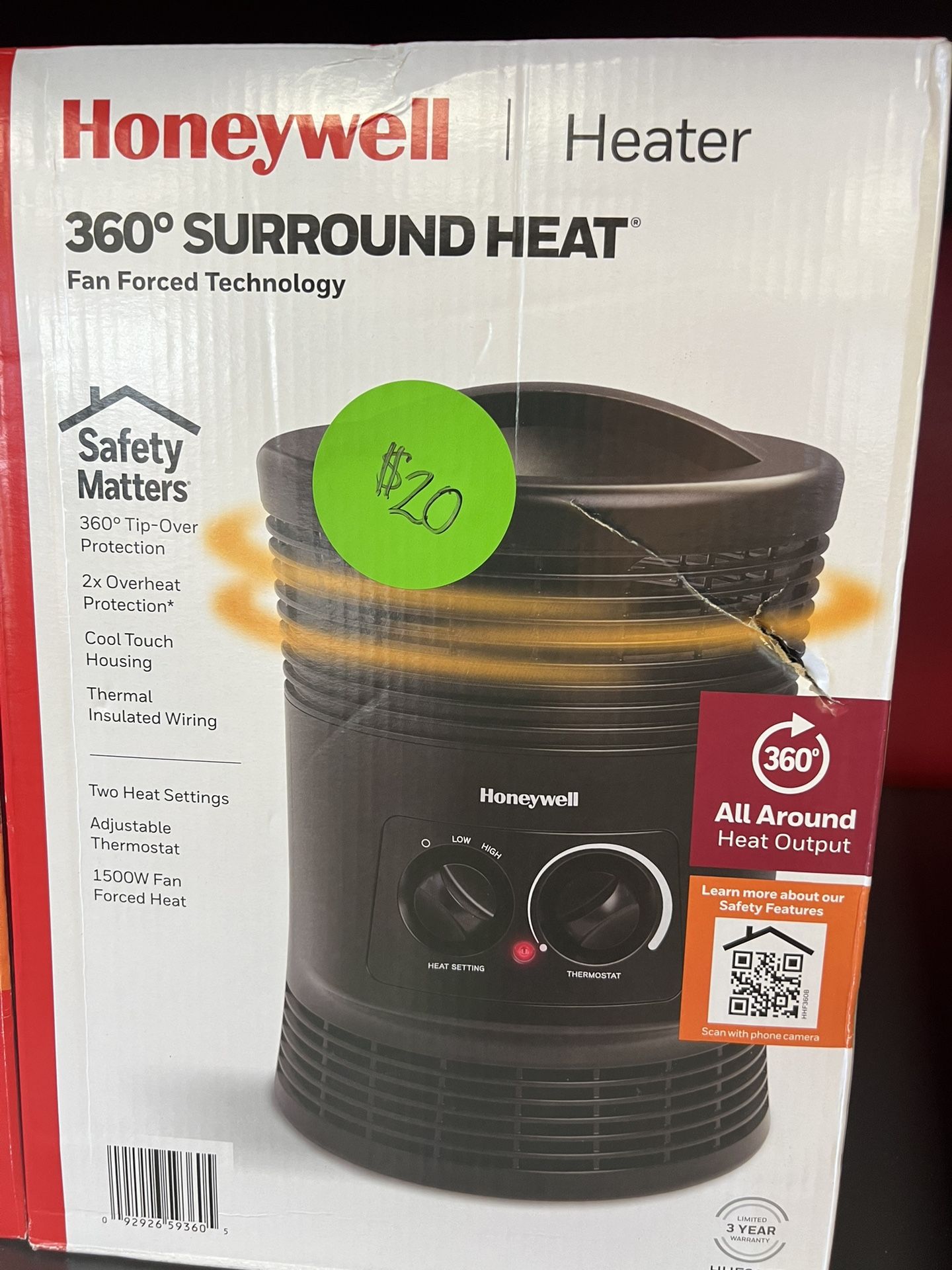 Honey 360 Degree Surround Heat