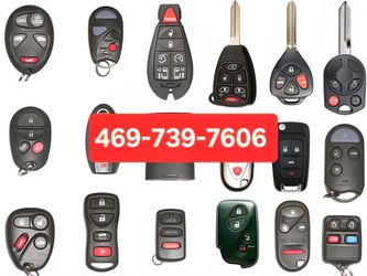 Car Key's, Remotes And Key Fobs 🔑