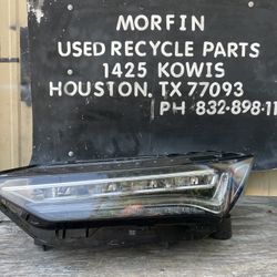 2021 2022 Acura MDX Headlight LH DRIVER SIDE Headlamp Full LED OEM