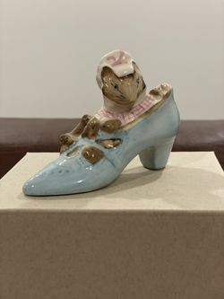 Beatrix Potter The Old Woman Who Lived In A Shoe 1959 Beswick England Ceramic