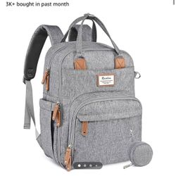 Diaper Bag Gray Ruvalina 
