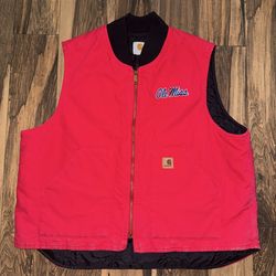 Ole Miss Rebels Carhartt Vest 2XL