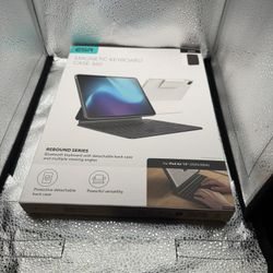 ESR iPad Air 13 Inch Case Keyboard (M3/M2, 2025/2024), Easy-Set Magnetic Stand, Portrait/Landscape Mode, Removable Case with Multi-Touch Trackpad, Reb