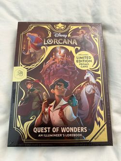 Disney Lorcana Quest of Wonders Illumineers Lorebook